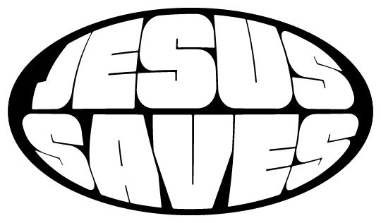 IZAI Jesus Saves Blimp Logo